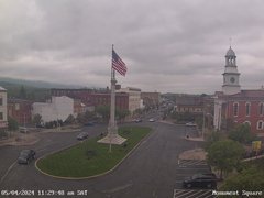 view from 13 East Market Street - Lewistown PA (west) on 2024-05-04