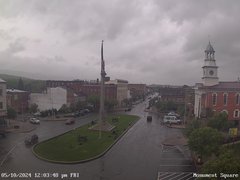 view from 13 East Market Street - Lewistown PA (west) on 2024-05-10