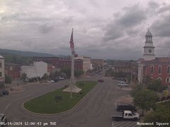 view from 13 East Market Street - Lewistown PA (west) on 2024-05-14