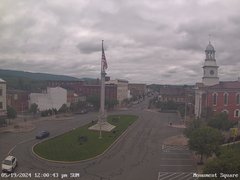 view from 13 East Market Street - Lewistown PA (west) on 2024-05-19