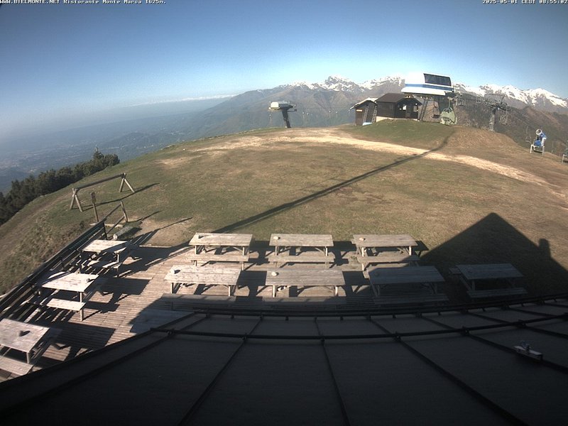 time-lapse frame, Bielmonte Monte Marca ovest webcam