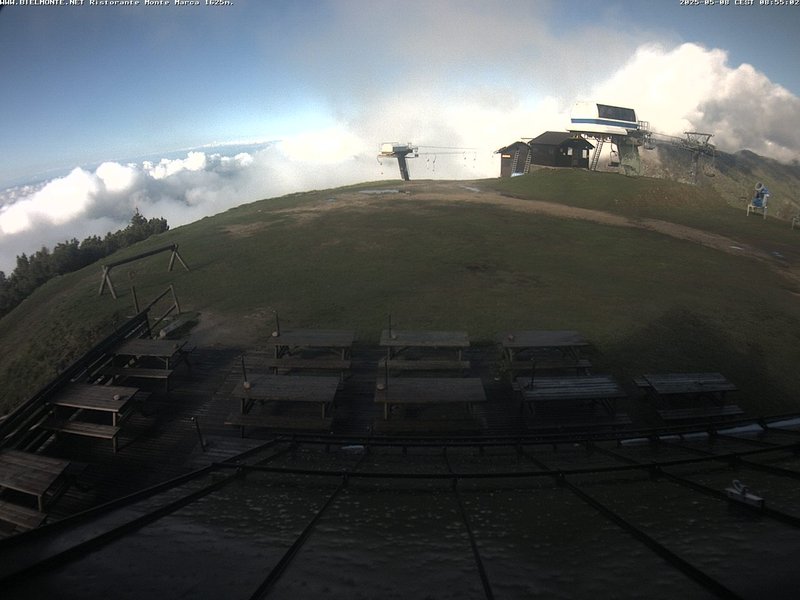 time-lapse frame, Bielmonte Monte Marca ovest webcam