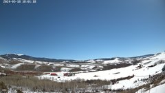 view from Medicine Bow Cam (UCCR) on 2024-03-18