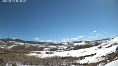view from Medicine Bow Cam (UCCR) on 2024-03-19