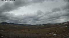 view from Medicine Bow Cam (UCCR) on 2024-04-17
