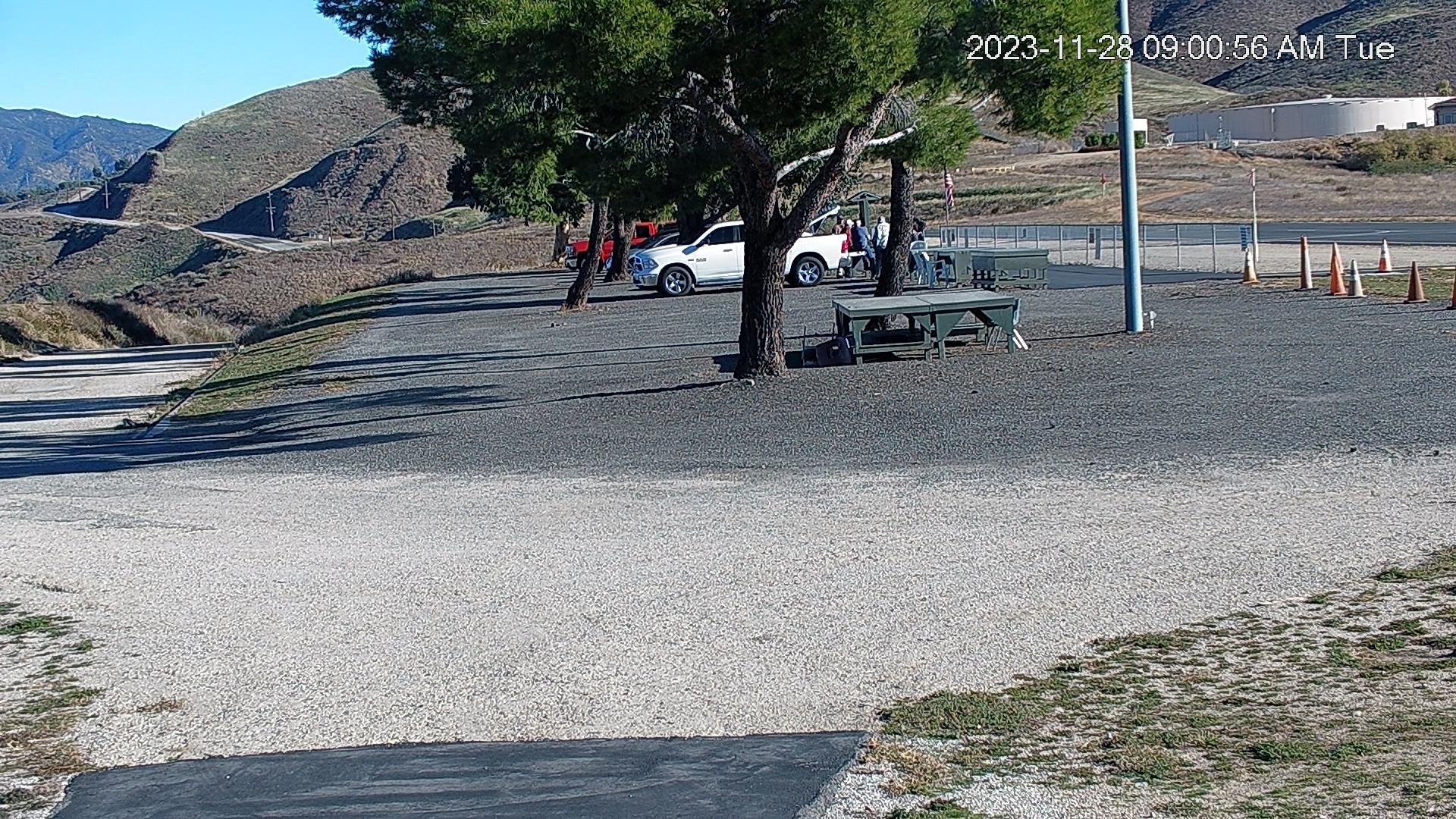 time-lapse frame, Canyon Crosswinds webcam