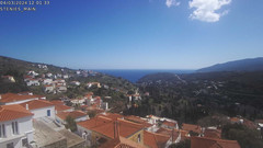 view from Stenies. Andros Island on 2024-03-04