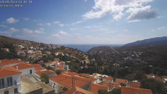 view from Stenies. Andros Island on 2024-09-19