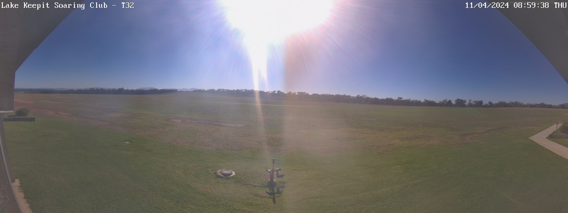 time-lapse frame, Lake Keepit Soaring Club T32 webcam