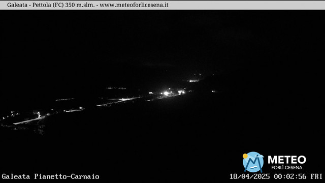 time-lapse frame, Galeata webcam