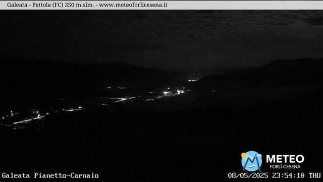 time-lapse frame, Galeata webcam