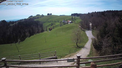 view from Koča Mrzli Vrh on 2024-04-07