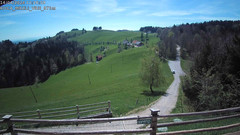 view from Koča Mrzli Vrh on 2024-04-14