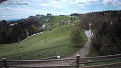 view from Koča Mrzli Vrh on 2024-04-19