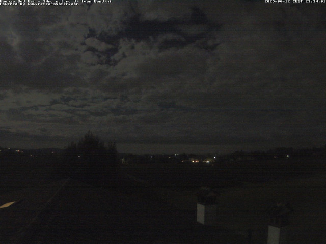 time-lapse frame, Faenza Sud-Est webcam
