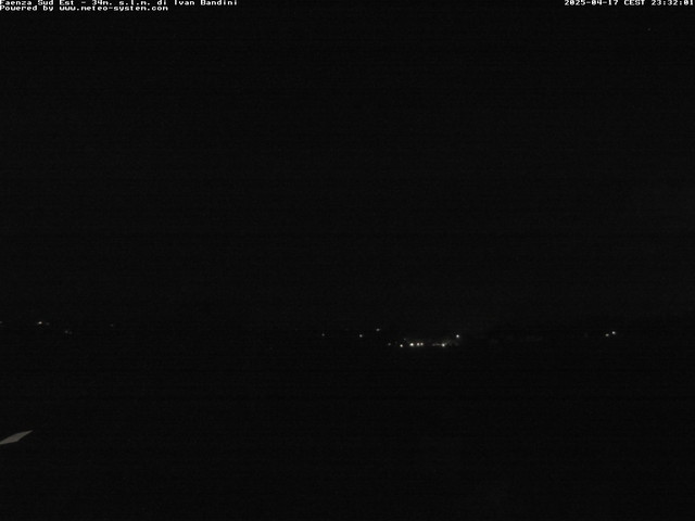 time-lapse frame, Faenza Sud-Est webcam