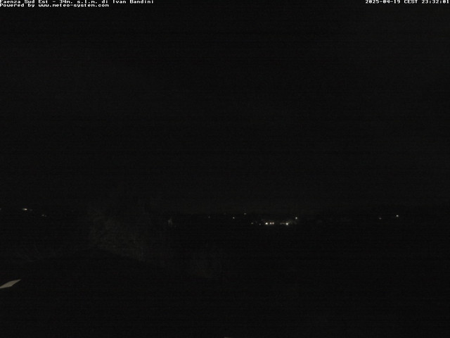time-lapse frame, Faenza Sud-Est webcam