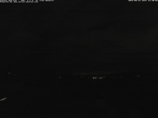time-lapse frame, Faenza Sud-Est webcam