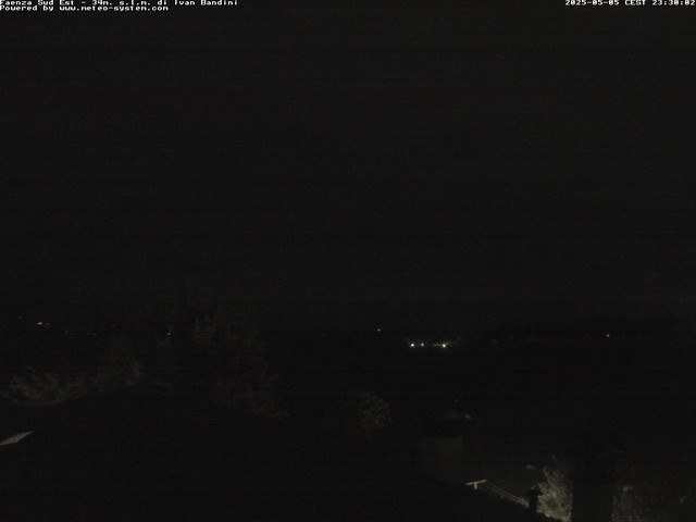 time-lapse frame, Faenza Sud-Est webcam