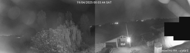 time-lapse frame, Boncellino Sud webcam