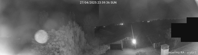 time-lapse frame, Boncellino Sud webcam