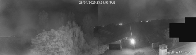 time-lapse frame, Boncellino Sud webcam