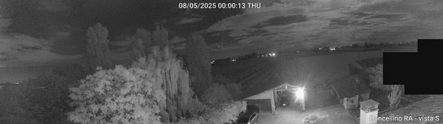 time-lapse frame, Boncellino Sud webcam