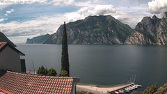 view from Torbole sul Garda - Busatte: Southern direction on 2024-05-04
