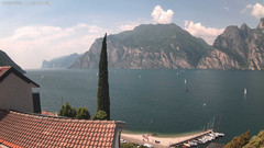 view from Torbole sul Garda - Busatte: Southern direction on 2024-05-12