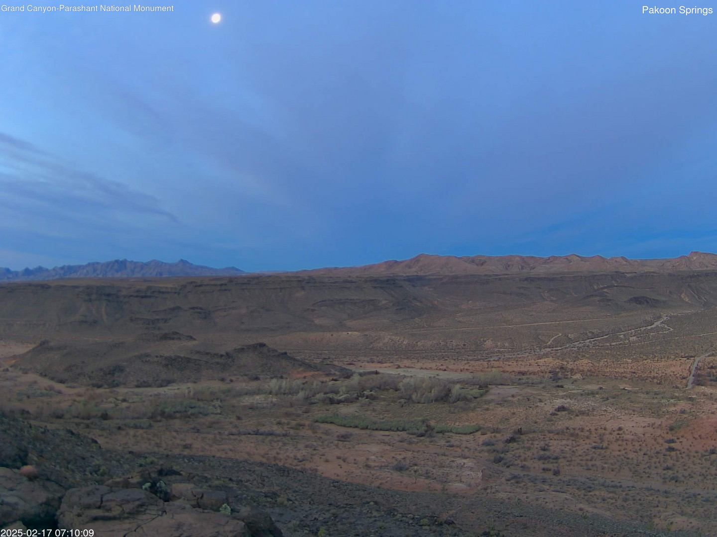 time-lapse frame, Pakoon Springs webcam