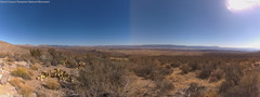 view from Whitney Pass on 2025-01-17