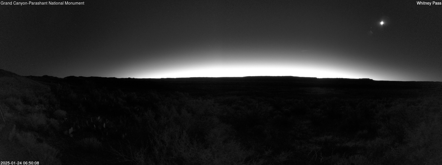 time-lapse frame, Whitney Pass webcam