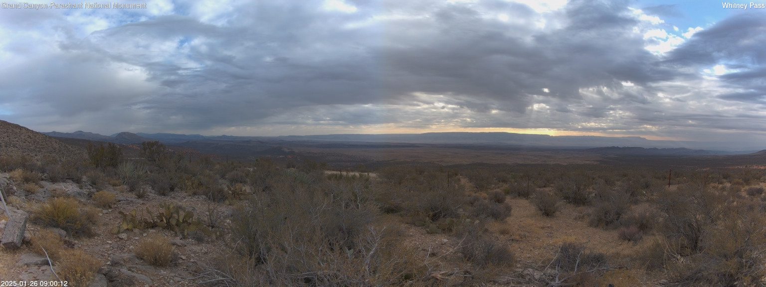 time-lapse frame, Whitney Pass webcam