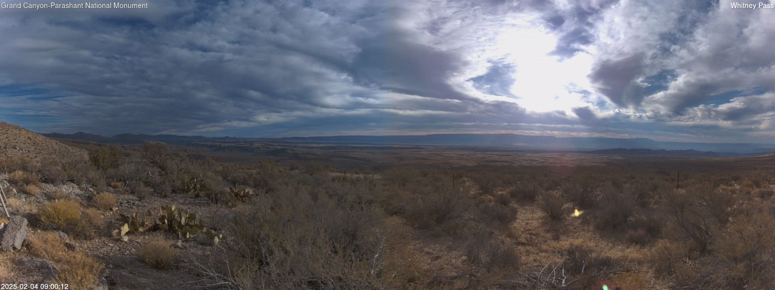 time-lapse frame, Whitney Pass webcam