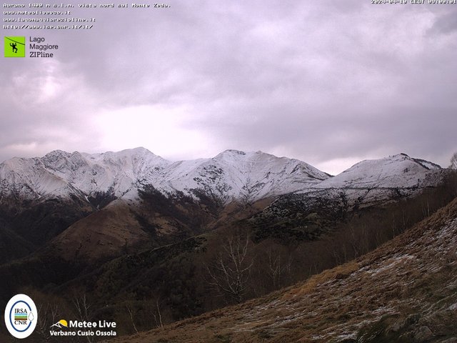 time-lapse frame, Lago Maggiore Zipline webcam