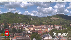 view from Rocca San Casciano on 2024-04-21