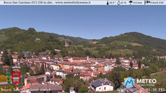 view from Rocca San Casciano on 2025-05-02