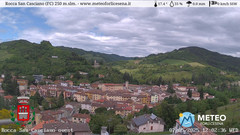 view from Rocca San Casciano on 2025-05-07
