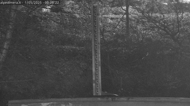 time-lapse frame, Alpe di Mera - Nivometro webcam