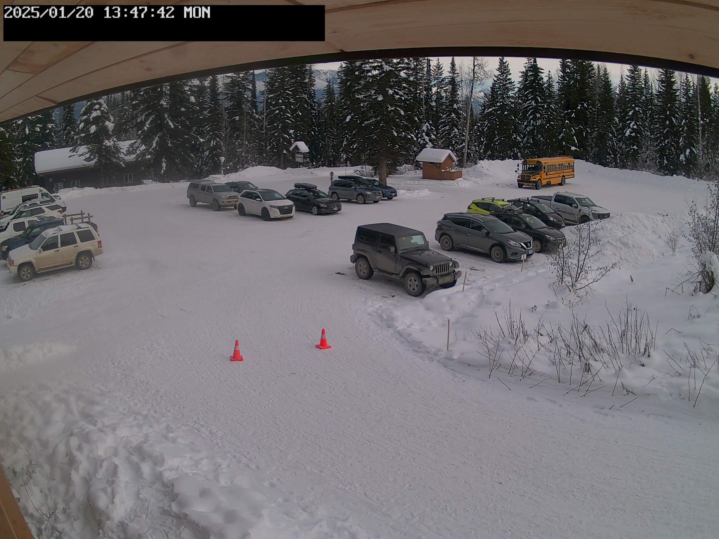 time-lapse frame, Car Park Cam. webcam