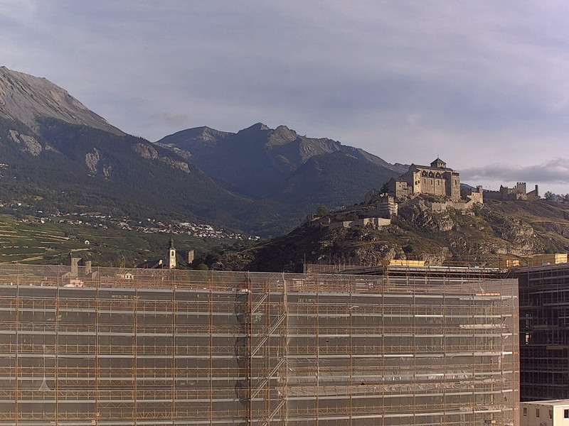 time-lapse frame, Sion - Industrie 17 webcam