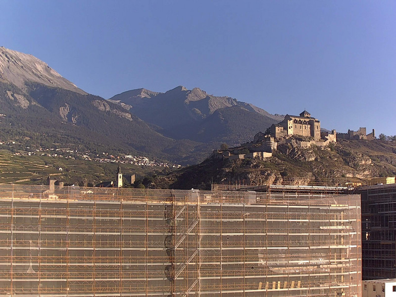 time-lapse frame, Sion - Industrie 17 webcam