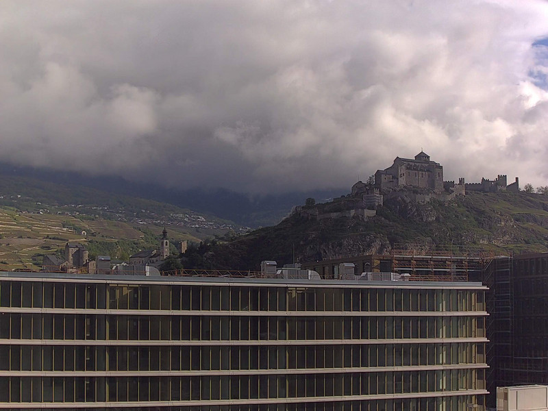 time-lapse frame, Sion - Industrie 17 webcam