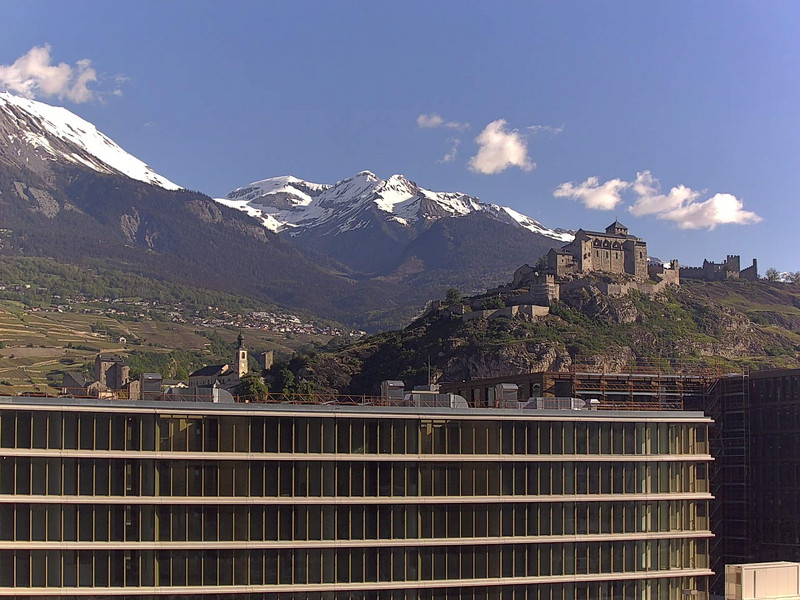 time-lapse frame, Sion - Industrie 17 webcam