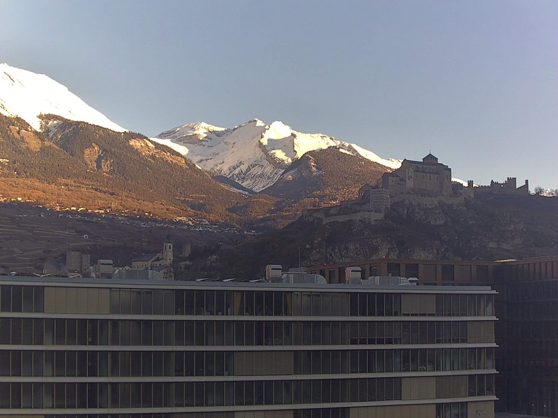 time-lapse frame, Sion - Industrie 17 webcam