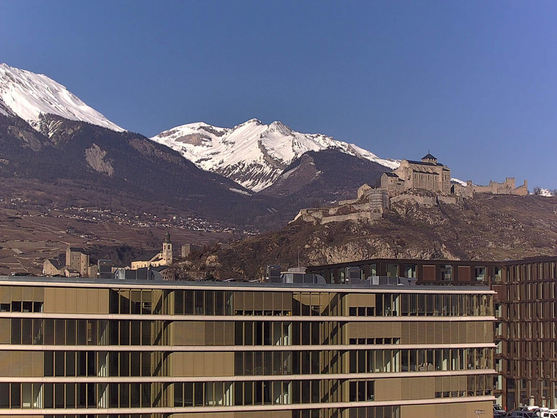 time-lapse frame, Sion - Industrie 17 webcam