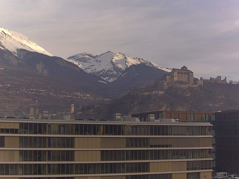 time-lapse frame, Sion - Industrie 17 webcam