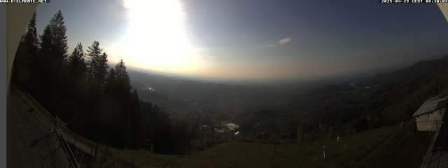 time-lapse frame, Oasi Zegna Cascina Pilota webcam