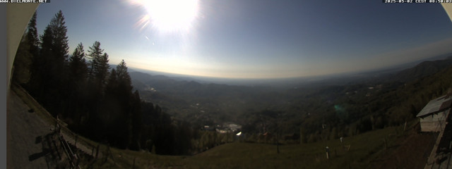 time-lapse frame, Oasi Zegna Cascina Pilota webcam