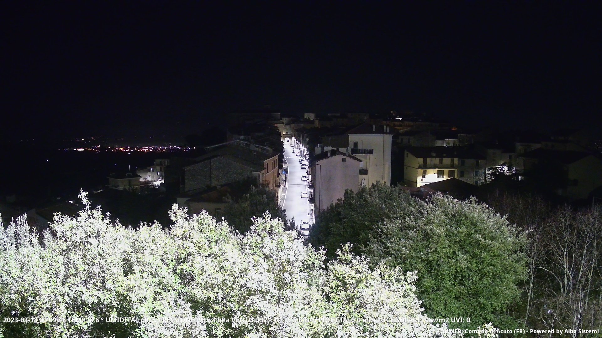 time-lapse frame, ACUTO webcam